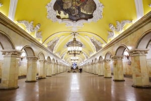 Moscow: Museum of Cosmonautics and Metro Soviet History Tour
