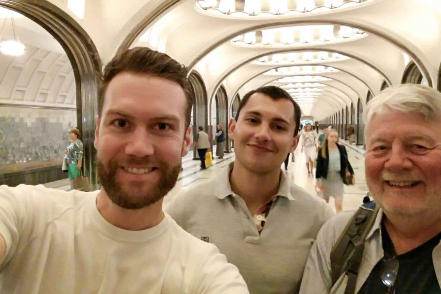 Moscow: Private Metro Tour with Hotel Pickup