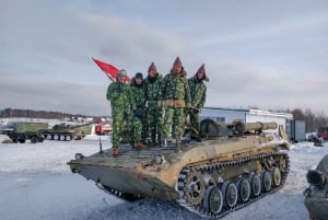 Moscow: Tank Riding and Bazooka Military Experience