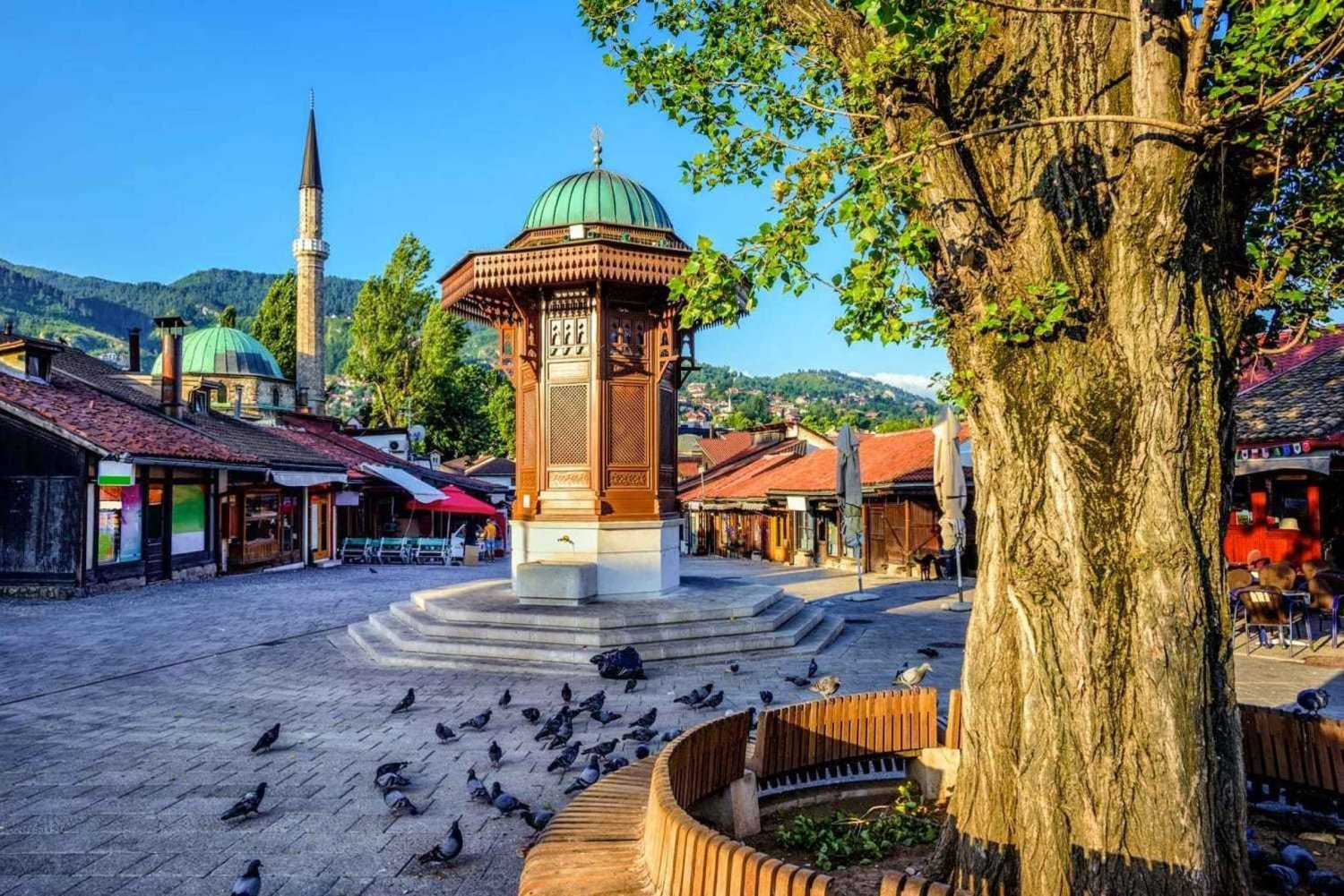 Mostar: Wielka wycieczka po Sarajewie z Muzeum Tunelu Nadziei