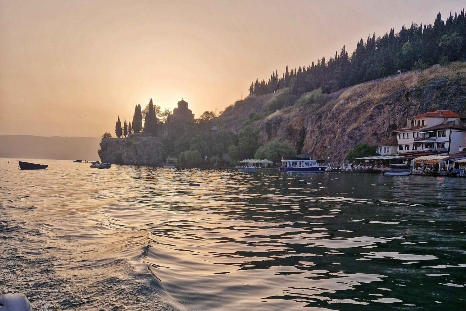 Ohrid: City Walking Tour with St. John at Kaneo Church