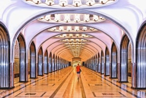 Russian Metro and Izmaylovo Kremlin Courtyard Tour