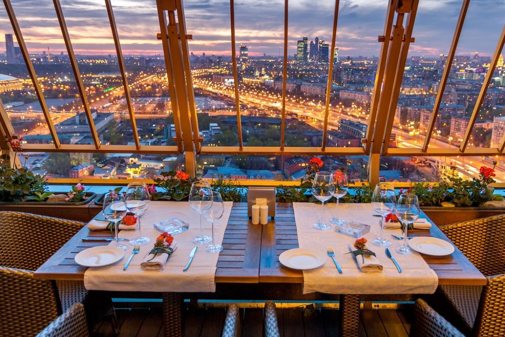 Sky lounge restaurant moscow