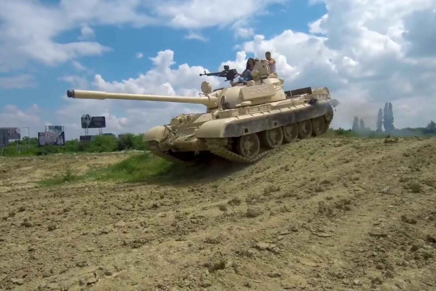 T-55 Tank Driving Experiencia Heavy Metal