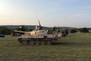 T-55 Tank Rijden Zware Metaal Ervaring