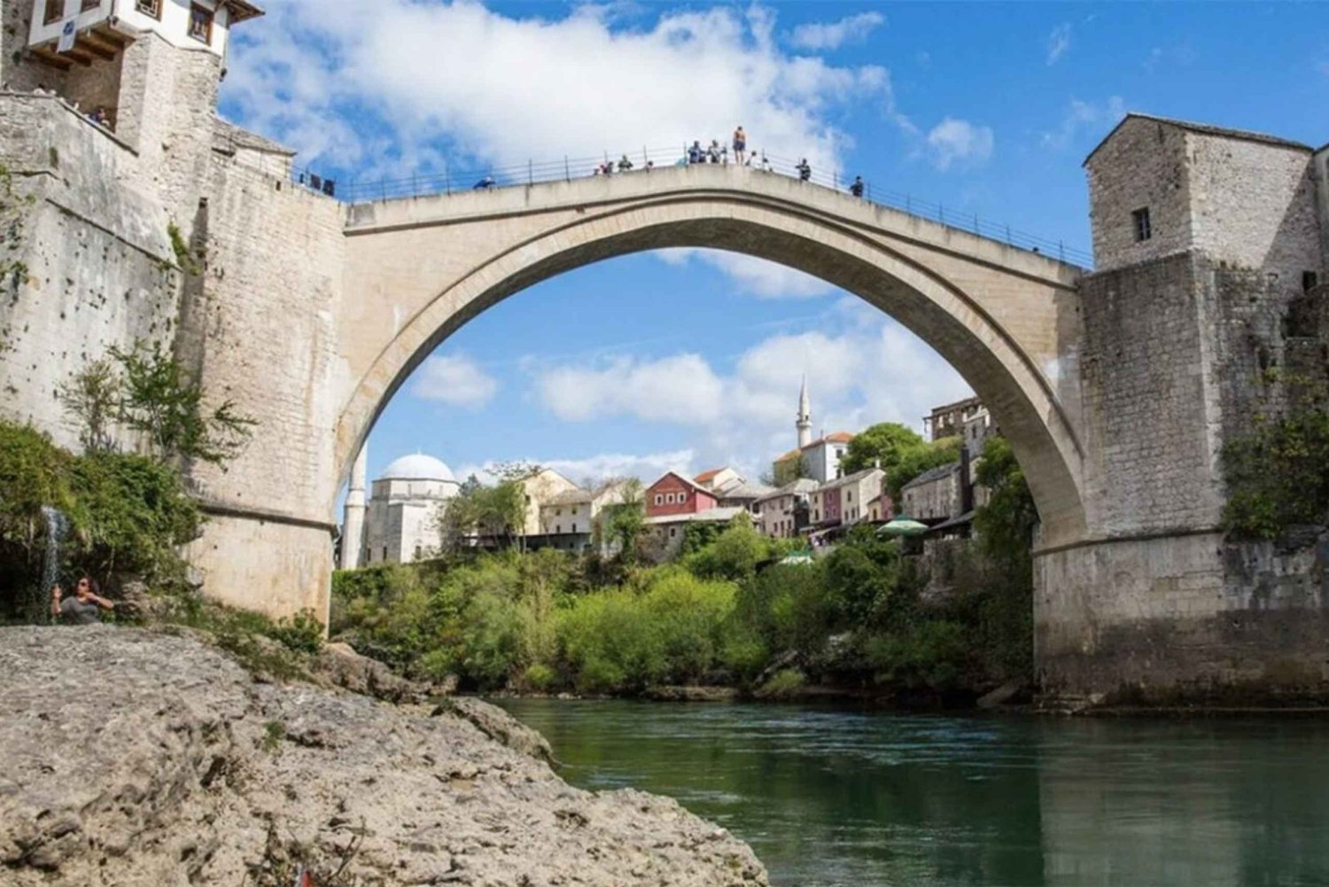 Wandeltocht in de oude binnenstad van Mostar