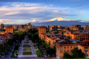 Walking Yerevan City Tour with 3 Brandy, 5 Wine & Gata