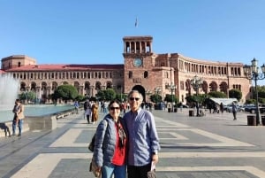 Walking Yerevan City Tour with 3 Brandy, 5 Wine & Gata