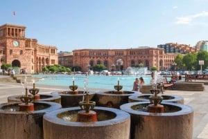 Walking Yerevan City Tour with 3 Brandy, 5 Wine & Gata