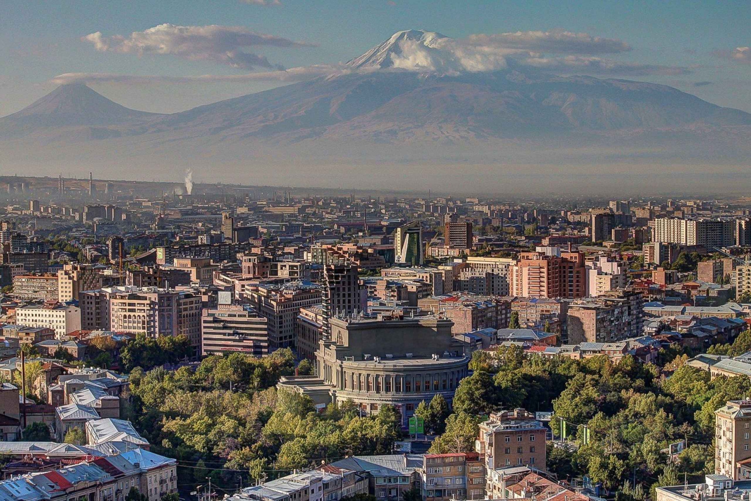 Yerevan: Self-Guided Tour for your Audio Device with Map