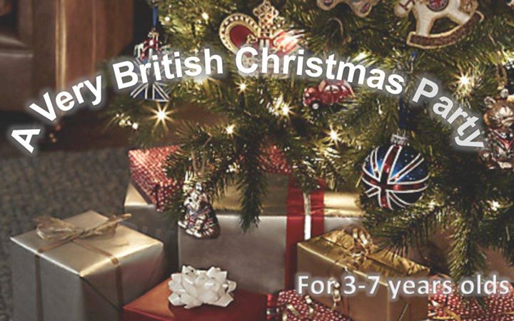 British Christmas Party in English for 3-7 year olds