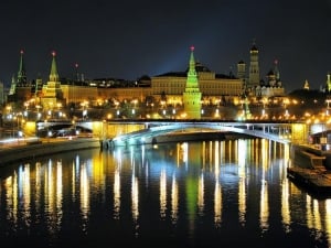 Kremlin by night