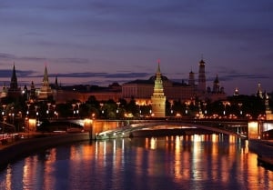 Kremlin by night