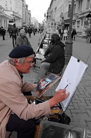 Old Arbat Painter