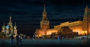 Red Square by night