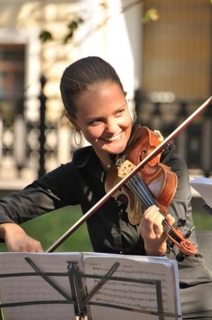 Violinist at Arkhangelskoye Estate
