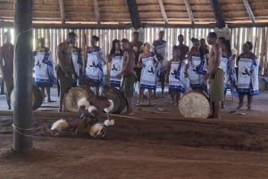 Von Maputo: Ganztägige Hlane Royal Park Safari & Kulturtour