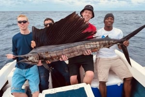 Upplevelse av djuphavsfiske i Maputo