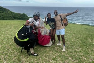 Ponta Malongane: Paragliding Experience with Instructor