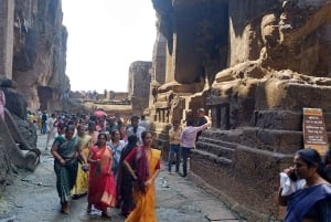En dagstur til Ajanta- og Ellora-grottene med Bibi Ka Maqbara