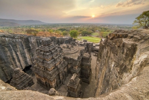 A Day Tour of Ajanta & Ellora from Aurangabad with Guide.