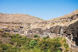 A Day Tour of Ajanta & Ellora from Aurangabad with Guide.