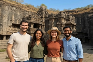 Tour privado de Aurangabad a Hampi, Badami, Ajanta y Ellora