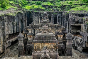 Tour privado de Aurangabad a Hampi, Badami, Ajanta y Ellora