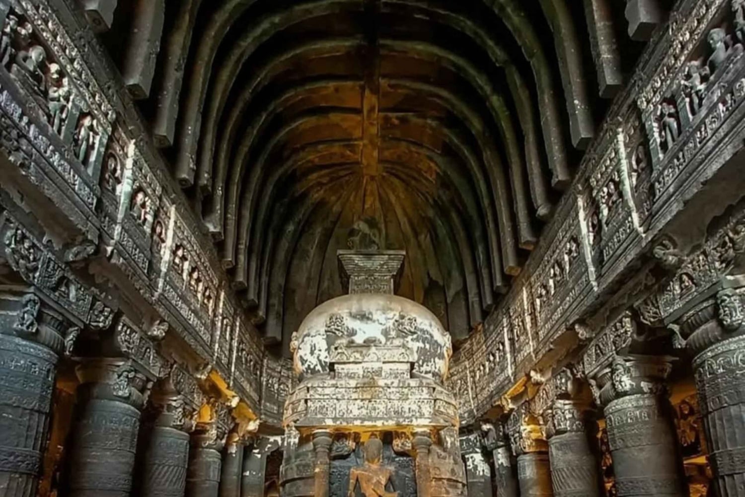 Buddhistisches Erbe & Mumbai-Tour: 7 Tage Elephanta nach Ajanta