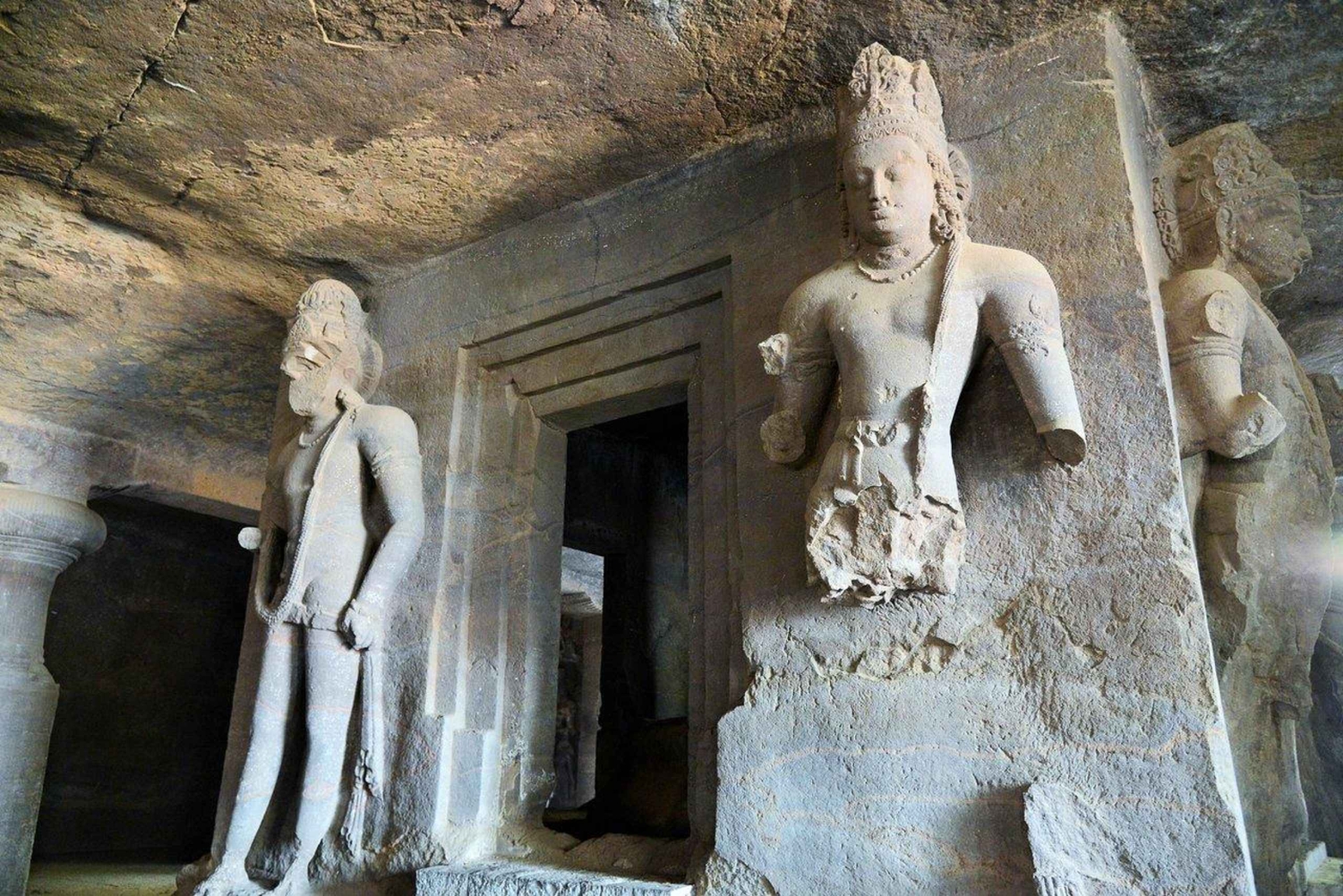Visite quotidienne des grottes d'Elephanta avec masala chai et collations
