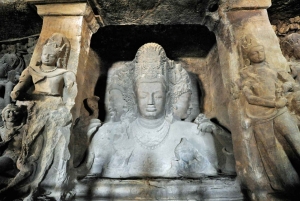 Visite quotidienne des grottes d'Elephanta avec masala chai et collations
