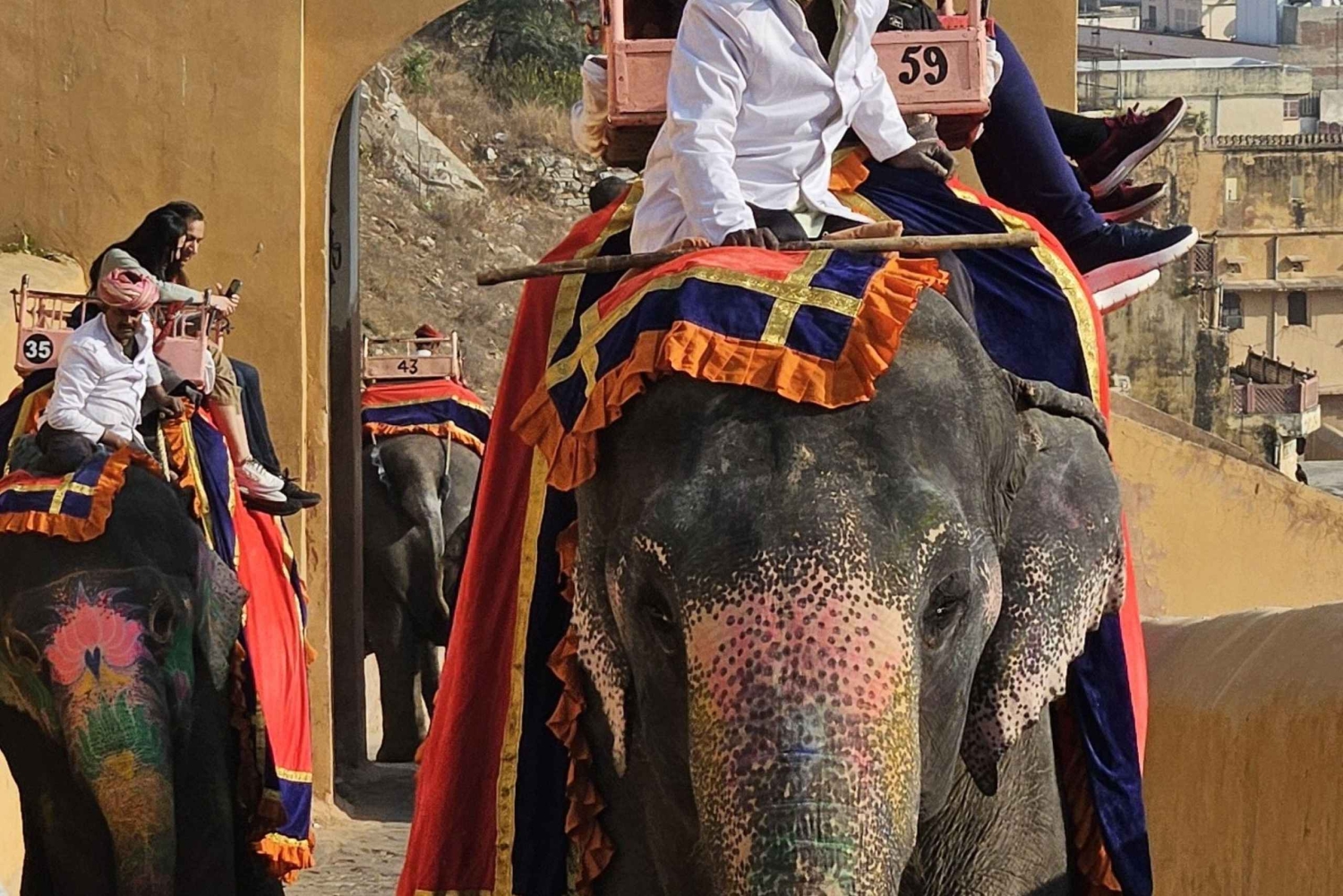 デリー、アグラ、ジャイプール：3日間プライベート・ゴールデン・トライアングルツアー