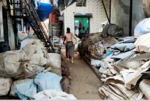 Visite du bidonville de Dharavi
