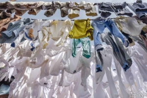 Lavandería en Dhobi Ghat y Visita a la Barriada de Dharavi con Tren Local