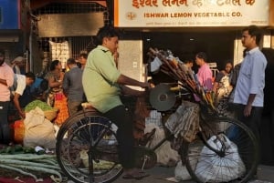 Mumbai: Visita ao mercado pela manhã.