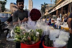 Mumbai : Visite du marché le matin.