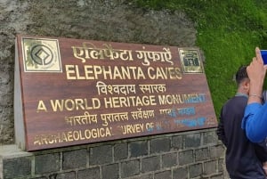 Excursão particular guiada às cavernas e à ilha de Elephanta