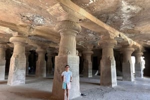 Elephantan luolat Yksityinen opas saarella