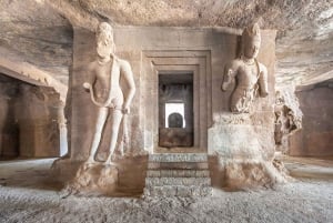 Grotte di Elephanta: Tour privato di mezza giornata da Mumbai