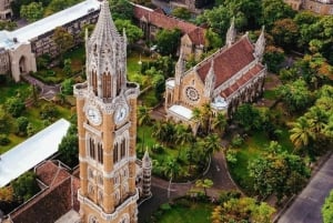 Desde el puerto: cuevas de Elefanta, pueblo y patrimonio