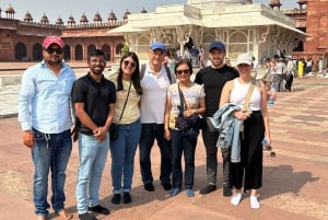 Depuis Delhi : visite du Taj Mahal et de la ville d'Agra avec Fatehpur Sikri