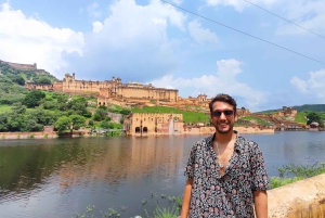 Fra Mumbai: 4-dagers Gulltrekant-tur med fly