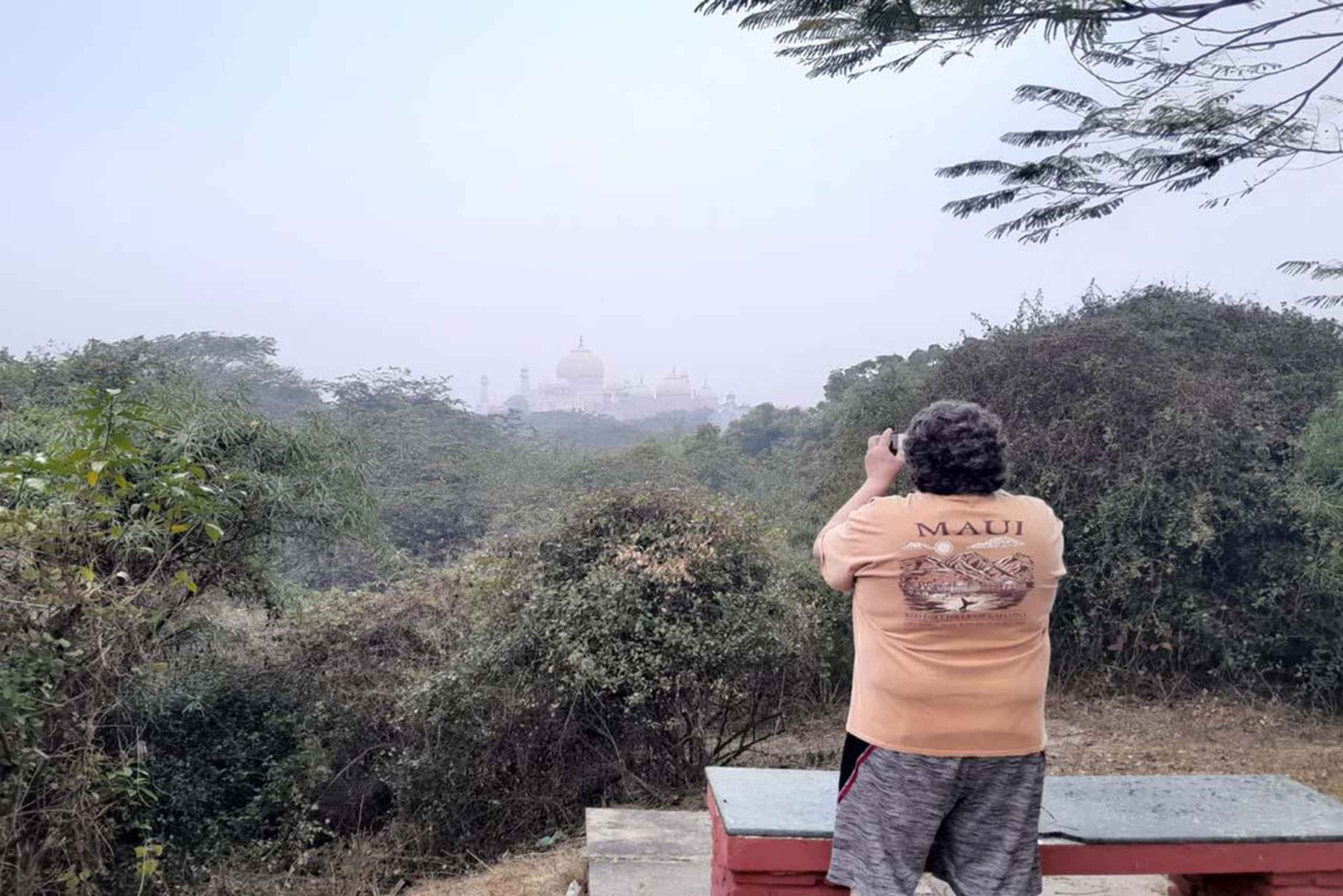 Z Bombaju: Wycieczka tego samego dnia do Agra Taj Mahal