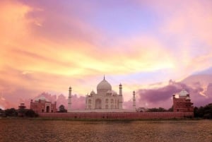 Da Mumbai: Taj Mahal e Agra, esperienza di 2 giorni con voli inclusi