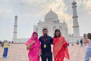 Au départ de Mumbai : visite du Taj Mahal et d'Agra avec entrée et déjeuner