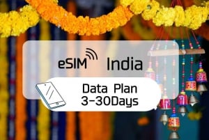 India: eSim Roaming Data Plan (0.5-2GB/ Day)