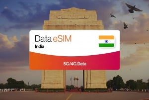 Índia: Plano de dados eSIM turístico