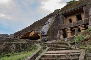 Excursão às Grutas de Kanheri e Safari do Leão e do Tigre