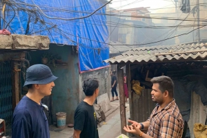 Möt Dabbawala Besök Dhobi Ghat & Dharavi slum med tåg