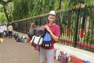 Meet Dabbawala Visit Dhobi Ghat & Dharavi slum with Train